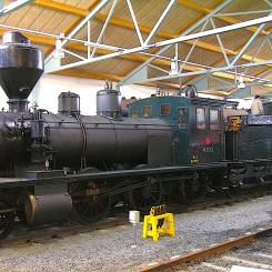 Sk3 2-6-0 lokomotiv nr 400 på Finlands Järnvägsmuseum. Tillverkat i Tammerfors 1903 Foto: kredit: Harveyqs – Eget verk: Wikipedia Common.