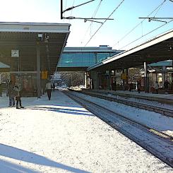 En av finländska framtida Västbanans stationer i Esbo. Foto: Wikipedia Commons, kredit: Arttuh2010