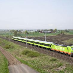 Den svenska Flixtrain-trafiken Göteborg - Stockholm introducerades den 6 maj 2021. Foto: Wikimedia Commons