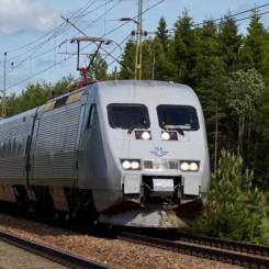 Utbyggnaden av dubbelspåret mellan Dingersjö och Sundsvall sker i två etapper. För den kommande etappen, ett 10 kilometer långt dubbelspår mellan Dingersjö och Kubikenborg, pågår arbetet med att utarbeta en järnvägsplan. Foto: Trafikverket