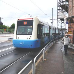 Spårvagn i linjetrafik i Göteborg. Foto: tommao / wang unsplash