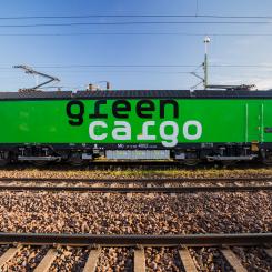 Mb-lok är en av loktyperna som kommer användas för Stegras transporter. Foto: Green Cargo AB