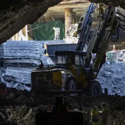 Genomslag klart i pilottunnel vid Hagakyrkan. Foto: Trafikverket