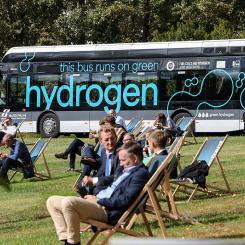 Bild tagen på 2022-års upplaga av Innotrans bussutställing. Foto: Innotrans 2022