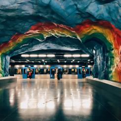 Stadions tunnelbanestation Foto: fred rivett/unsplash
