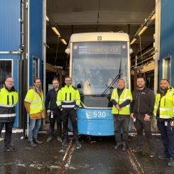 SLX-medarbetare. Foto: Göteborgs Spårvägar