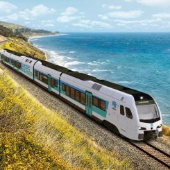 Stadlers vätgaståg har genomgått omfattande tester i både Schweiz och USA, vilket bekräftat dess enastående prestanda och pålitlighet. Dessa framgångsrika tester ledde till att CalSTA och Caltrans beslutade att fortsätta samarbetet med Stadler. Foto: Stadler