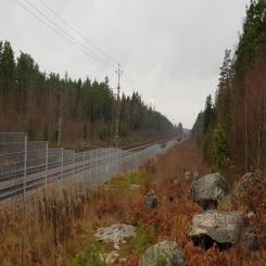 Två förbigångsspår ska byggas vid Katrineholm. Foto: Trafikverket