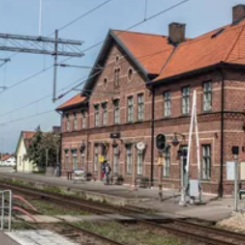 Trafikverket kommer att bygga ett förlängt mötesspår i Klippan. Foto: Trafikverket