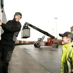 Öppnar ny tåglinje med fem avgångar i veckan mellan Stockholm Norvik Hamn och Eskilstuna Kombiterminal. Foto: Eskilstuna Logistik