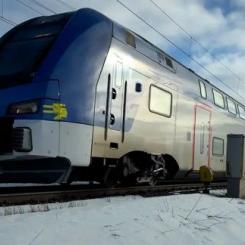 KTH-forskning visar vägen till färre tågförseningar i snö och kyla Foto: David Callahan