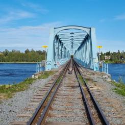 Laurila–Torneå–Haparanda är en del av det föreslagna TEN-T-kärnnätets utvidgning vid svensk-finska gränsfloden. Foto: Väylävirasto