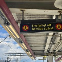 Under 2025 minskade både antalet dödsfall och allvarliga olyckor i bantrafiken, enligt Trafikanalys. Foto: Stina Wickenberg