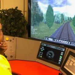 Det blir inga nya platser på yrkeshögskolan för lokförare i höst. Foto: Myndigheten för yrkeshögskolan