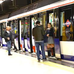 Madrids Metro. Foto: Alstom