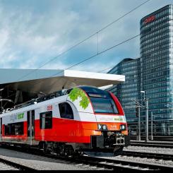 Desiro Mainline, här i österrikiska färger. Foto: Siemens Mobility