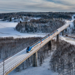 MTR drar ner på tågtrafiken i Uppsala län. Foto: MTR