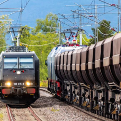 Det transporterade godset på järnväg uppgick under 2022 till cirka 23,2 miljarder tonkilometer,6  vilket innebär att järnvägen står för drygt en femtedel av de samlade godstransporterna Foto: Arkivbild