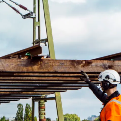 Utbyggnaden av infartsspår 58 till Malmö godsbangård och kombiterminal syftar till att öka kapaciteten och effektivisera godshanteringen i området. Foto: Trafikverket