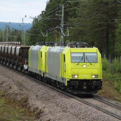 LKAB Malmtrafik förnyar avtalet med Railcare gällande järnmalmstransporter, till ett värde om cirka 40 miljoner svenska kronor. Foto: Railcare