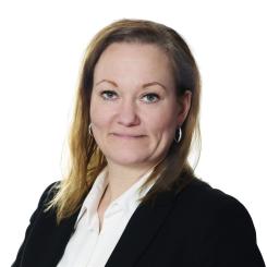 Marie Forsström kommer närmast från GK Sverige. Foto: Infranord