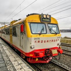 De gamla gula Krösatågen. Foto: melvin/unsplash