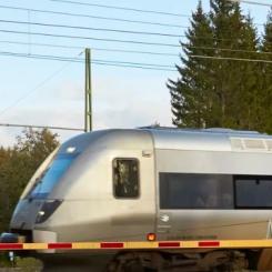 Ett 40-tal plankorsningar mellan Stöde–Ånge och Bräcke–Östersund tas bort. Foto: Trafikverket