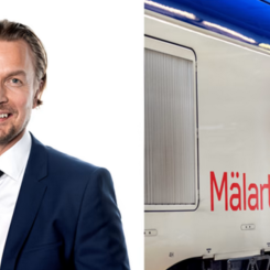 Joakim Sundh har utsetts till ny vd för MTR Mälartåg. Foto: MTR