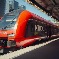 MTRX tåg mot Göteborg. Foto: MTRX