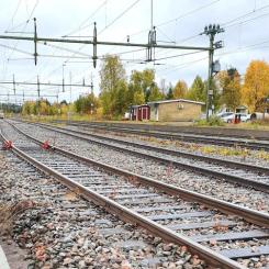 Nattavaara bangård Foto: Trafikverket