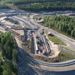 Niam Infrastructure är delaktiga i att utveckla ett kritiskt järnvägsinfrastrukturprojekt som förbinder Boden Industrial Park med den huvudsakliga järnvägslinjen, Malmbanan. Foto: Niam