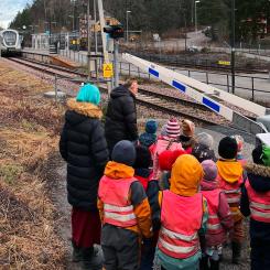 Bild från dialogarbete med barn boende i Segersäng. Foto: Norconsult