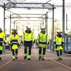 I Finland ansvarar NRC Group Finland för järnvägsbyggnation, underhåll och materialförsörjning. Bolaget har cirka 1 000 anställda i Finland och totalt omkring 1 780 anställda i hela koncernen. NRC Group ASA är noterad på Oslo Børs under tickern NRC.Foto: NRC Group Finland