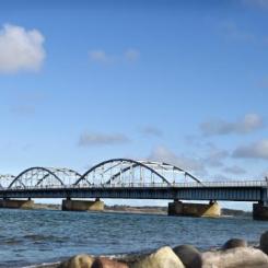 Nu ska järnvägen på Oddesundsbron uppgraderas. Foto: Banedanmark