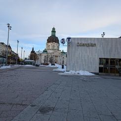 Vid Odenplan ska tunnlarna anslutas till den gröna linjen. Foto: Wikimedia Commons