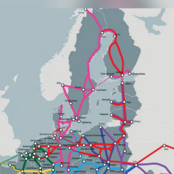 Hela sträckan Oslo-Stockholm inkluderas i den så kallade Scan-Med-Korridoren. Karta: Oslo-Sthlm 2.55