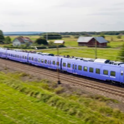 Snart öppnar nyrenoverade Österlenbanan i gen. Foto: Trafikverket