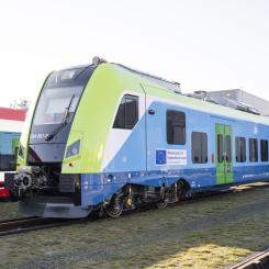 Den första enheten är nu färdigställd, samtidigt som ytterligare tåg befinner sig i olika produktionsskeden. Foto: Škoda