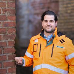 Ioannis Strantzalis, regionchef på Peab. Foto: Peab