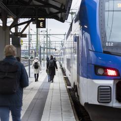 Pendlare reser med Mälartåg. Foto: Mälardalsrådet