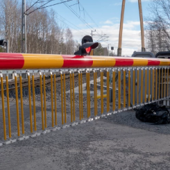Plankorsning. Foto: Trafikverket