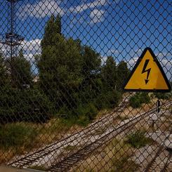 Powerstrucs huvudverksamhet är elarbeten för järnvägssektorn,
främst kontaktledningar.  Foto: Wikimedia Commons
