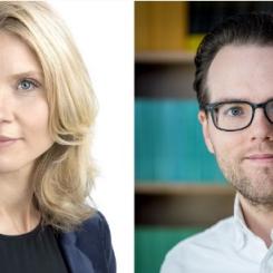 Maria Börjesson och Jacob Lundberg Foto: Karl Gabo´r