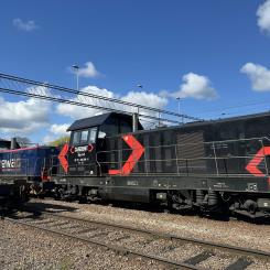 Railway Metrics and Dynamics utrustar nu loken med PMU:er och smarta bultar. Foto: RMD