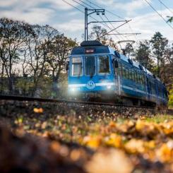 Roslagsbanan i Stockholm. Bild: SL