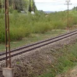 Stambanan genom övre Norrland, järnvägsåtgärder i Sävast, Norrbotten. Foto: Trafikverket