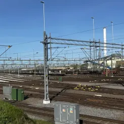 Sävenäs rangerbangård. Foto: Trafikverket