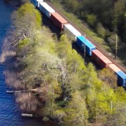 Flera stora banarbeten förväntas vara klara till midsommar, vilket förbättrar förutsättningarna för normalisering av tågtrafiken. Foto: ATP Terminals