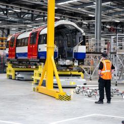 Siemens Mobilitys investering i Goole Rail Village inkluderar en anläggning på 67 hektar, vilket motsvarar 35 fotbollsplaner. Här ska bland annat nya tåg för Piccadilly-linjen produceras, som kommer att användas i Londons tunnelbanenät. Anläggningen kommer att ha modern teknik och erbjuda en hållbar produktionskapacitet för brittiska tåg. Foto: Siemens Mobility