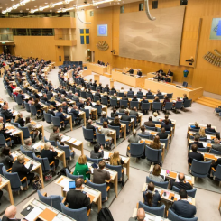 Nu finns en majoritet för järnvägsförbindelsen Oslo-Stockholm i riksdagen. Foto: Oslo-Stockholm 2.55